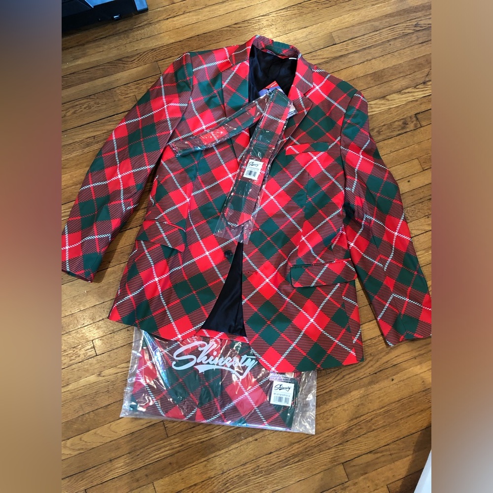 New in Box Shinesty Christmas Suit
